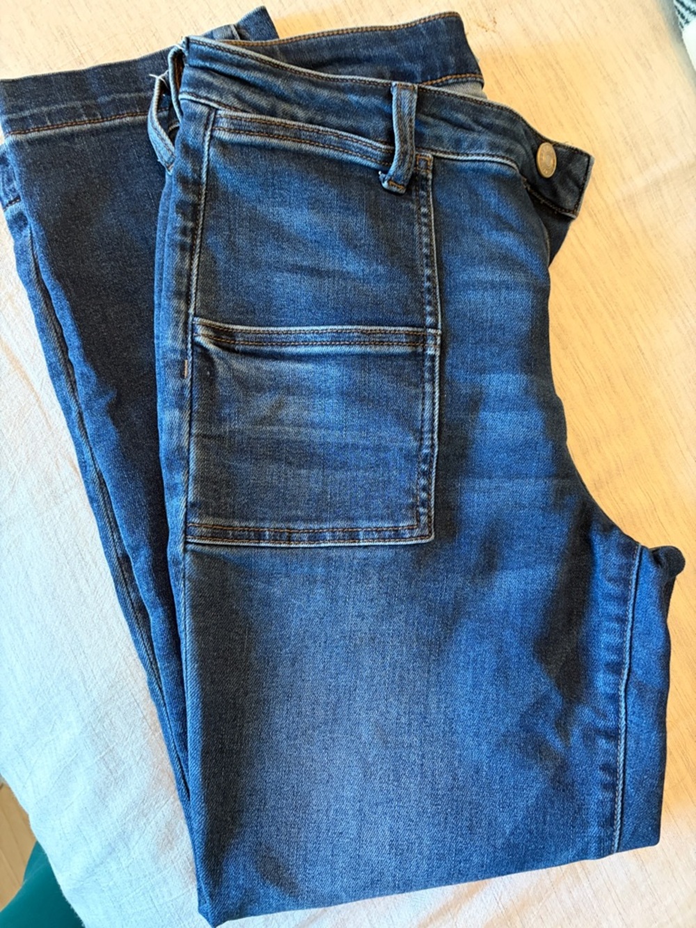 Kut from the Kloth Indigo Cropped Jeans
